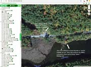 Map Images for Boat Launch and Beach